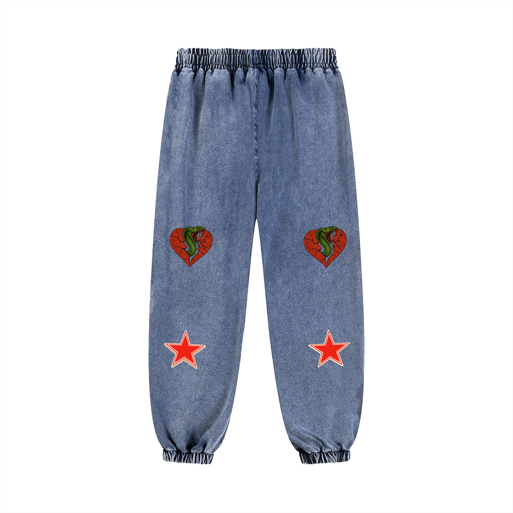 Snow Wash Jogged Sweatpants