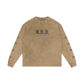Acid Wash Oversize Long Sleeve T-Shirt