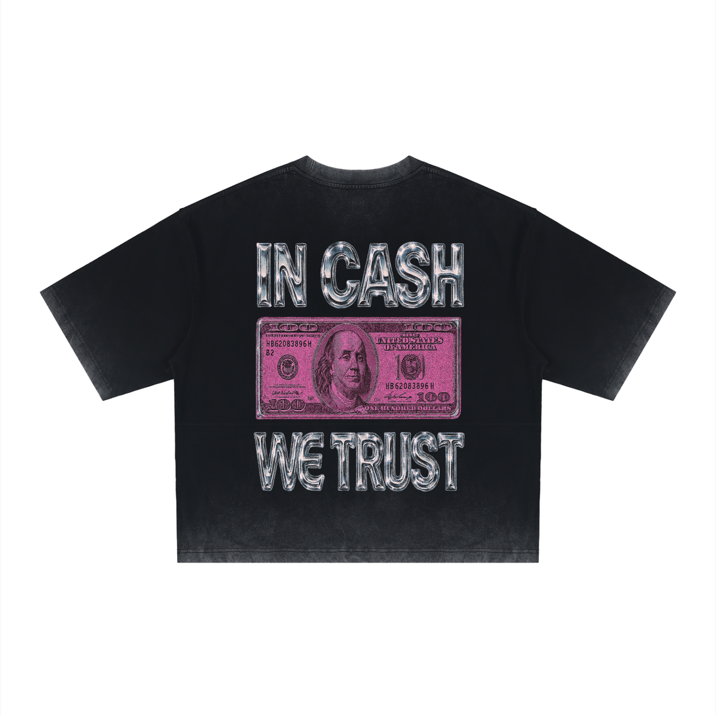 Unisex Reverse Dyed Boxy T-Shirt
