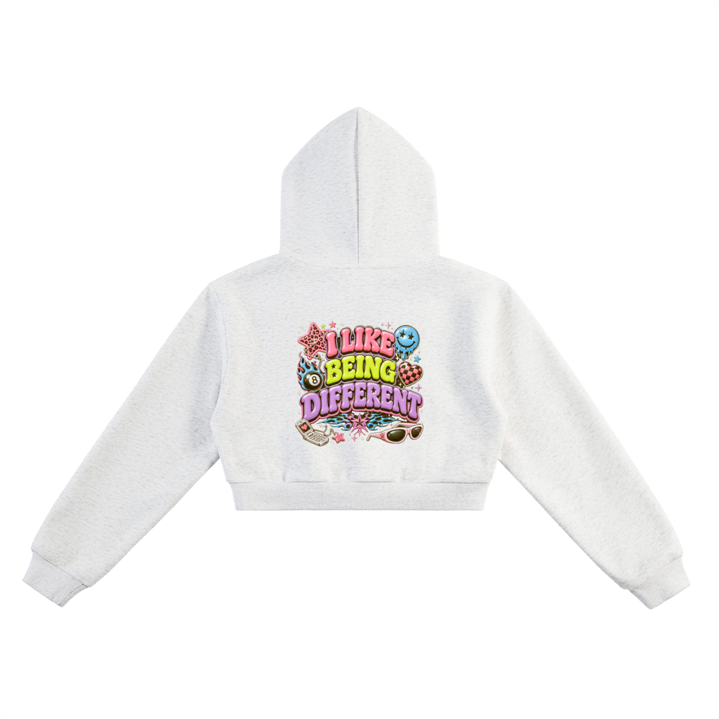 Essential Cropped Hoodie