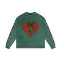 Acid Wash Oversize Long Sleeve T-Shirt