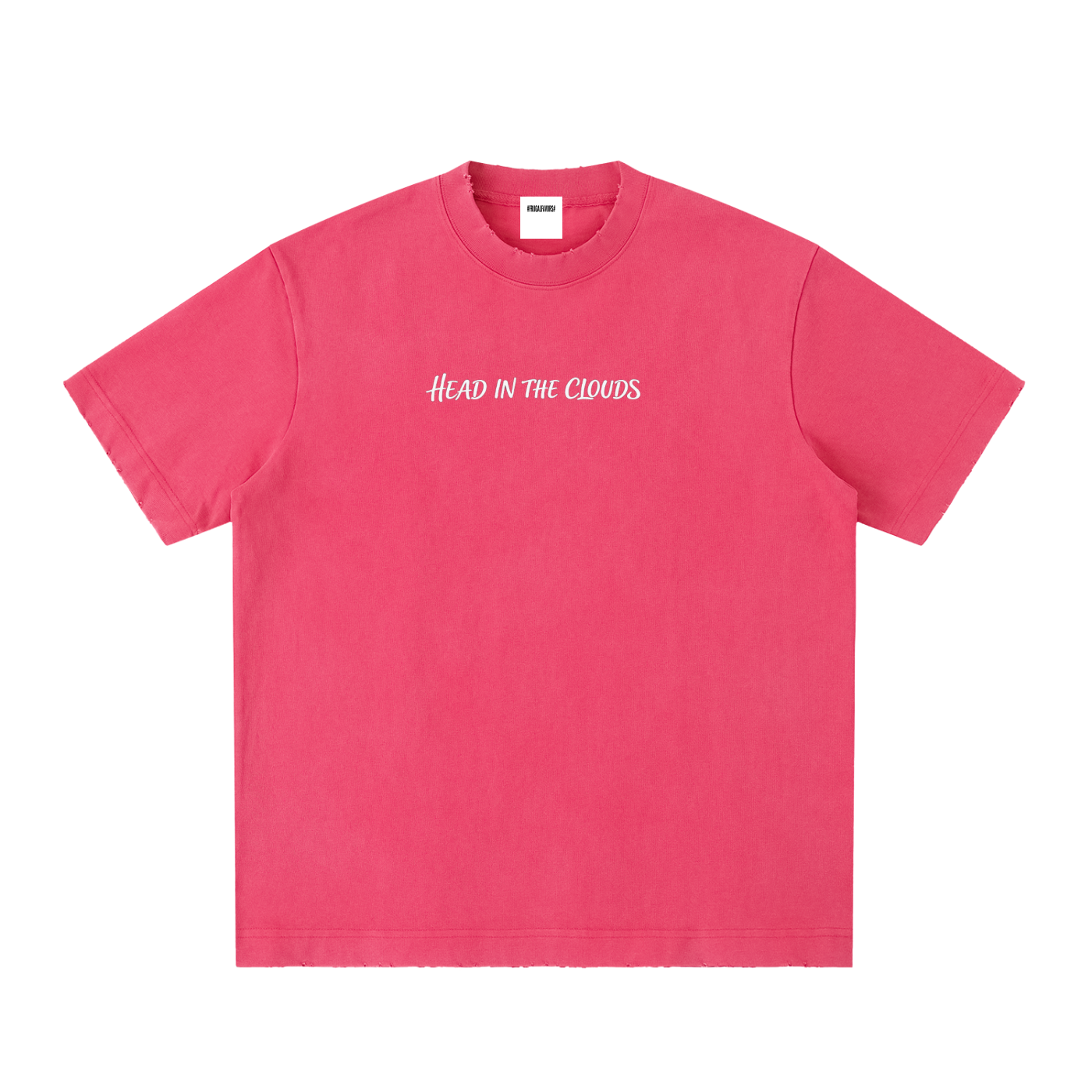Heavyweight Vintage Washed Frayed T-Shirt