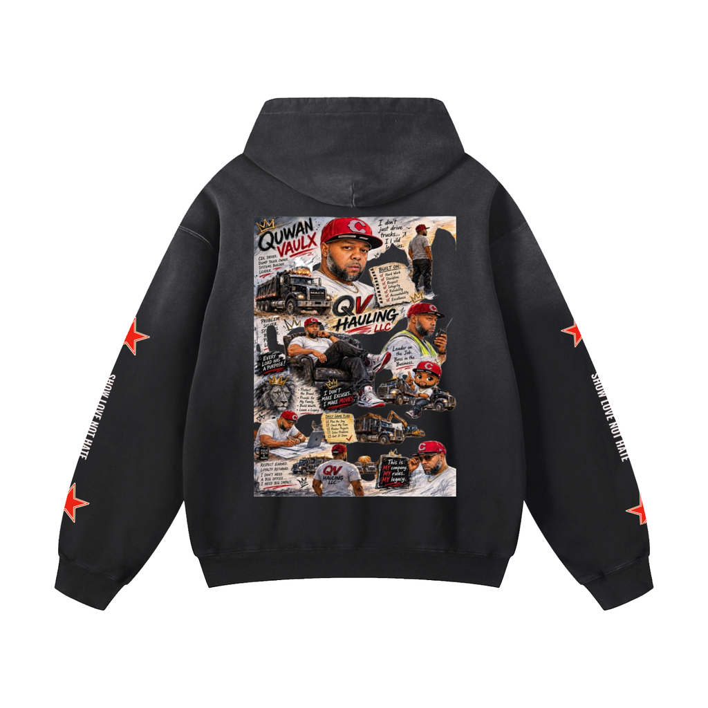 Heavyweight Sunfade Oversized Hoodie