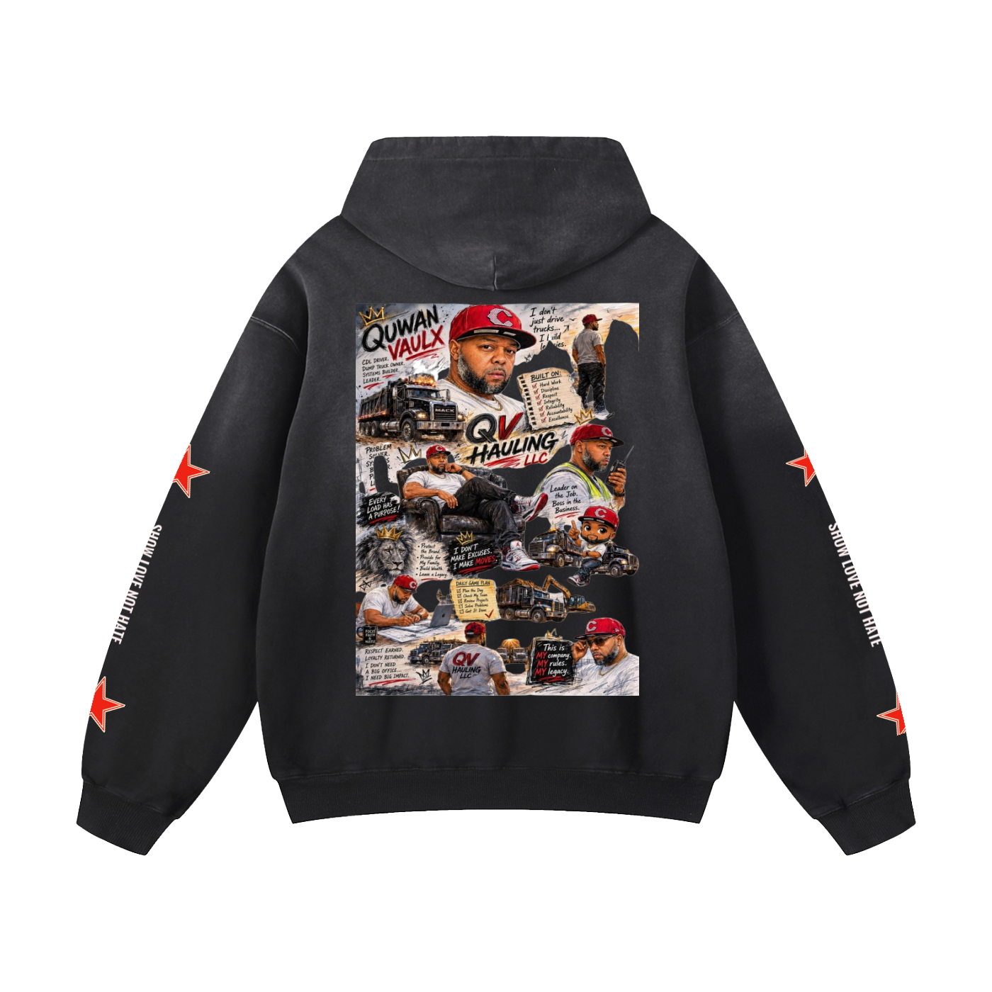 Heavyweight Sunfade Oversized Hoodie