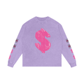 Acid Wash Oversize Long Sleeve T-Shirt
