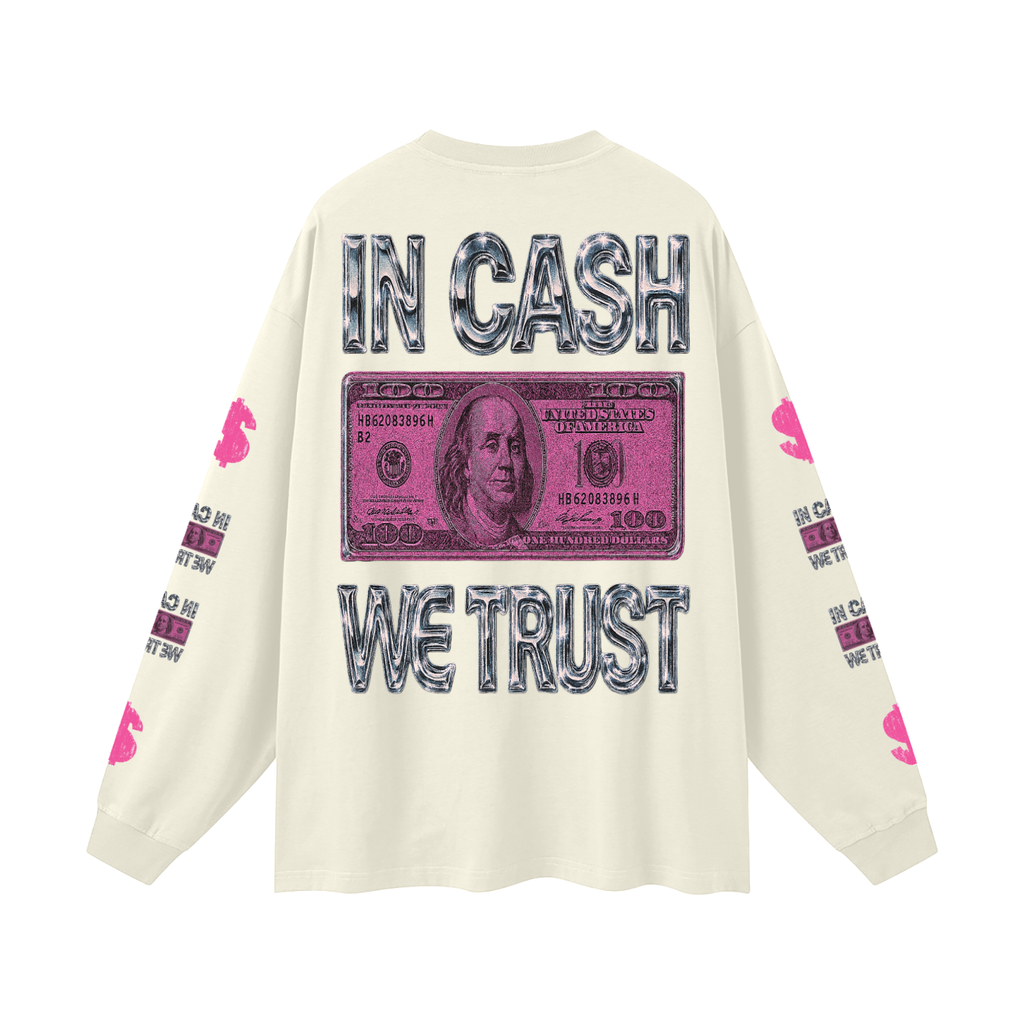Oversized Unisex Long Sleeve T-Shirt