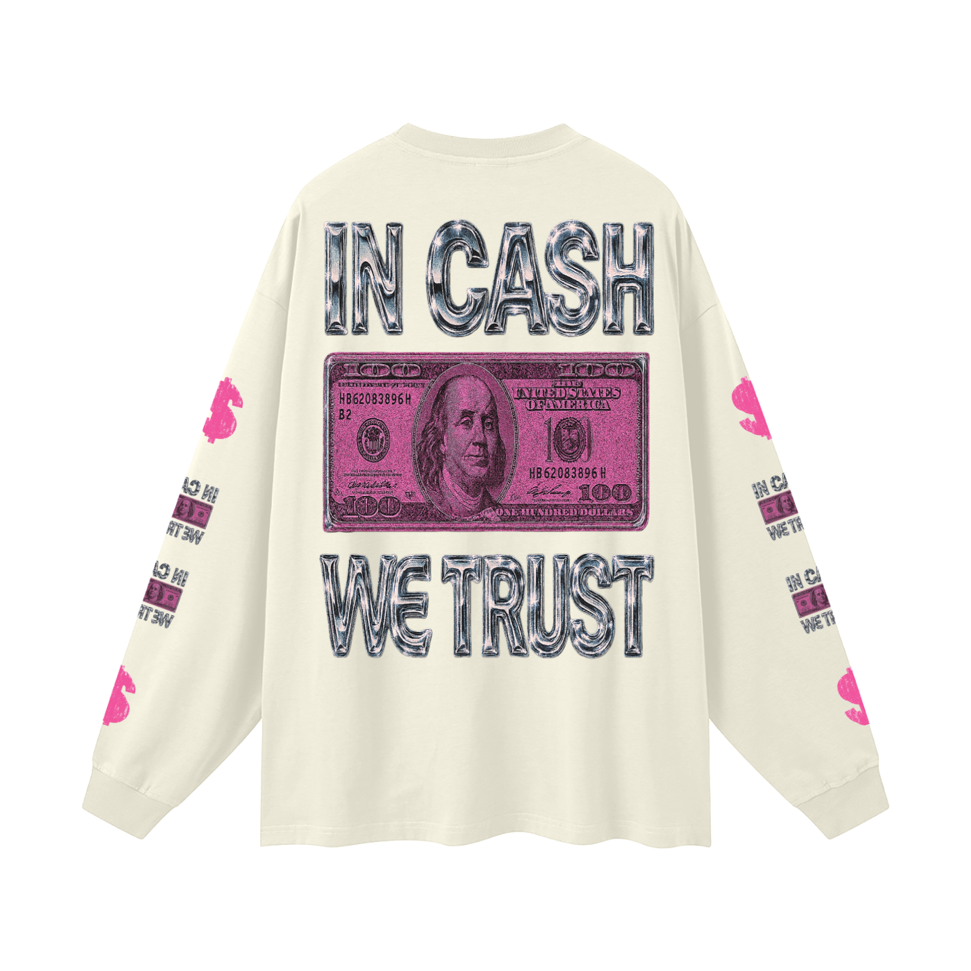 Oversized Unisex Long Sleeve T-Shirt