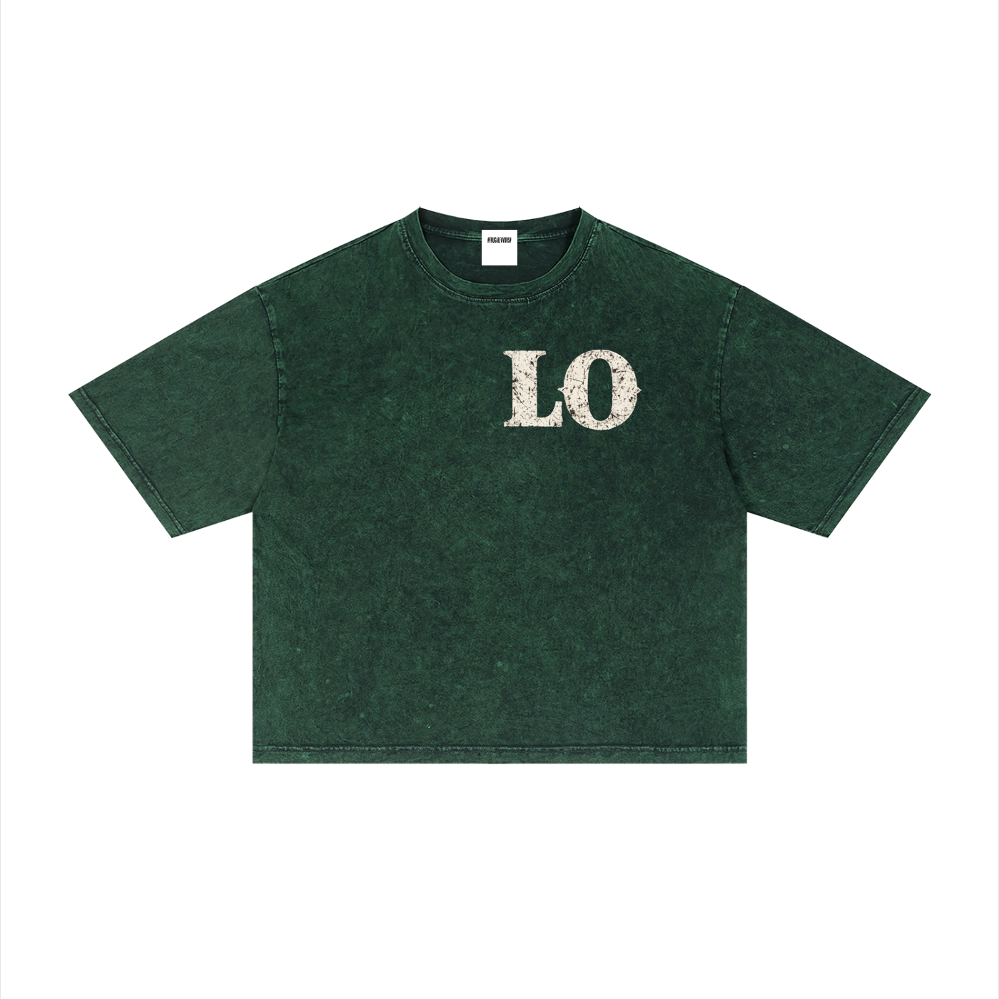 Unisex Mineral Wash Boxy T-Shirt