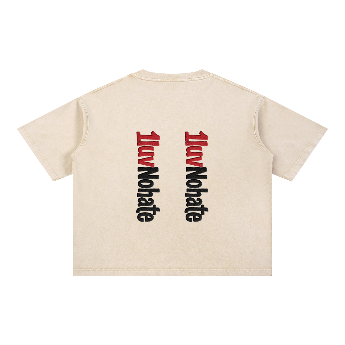 Mineral Wash Boxy Cotton T-Shirt