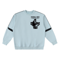 Oversized Crewneck Taped Sweatshirt