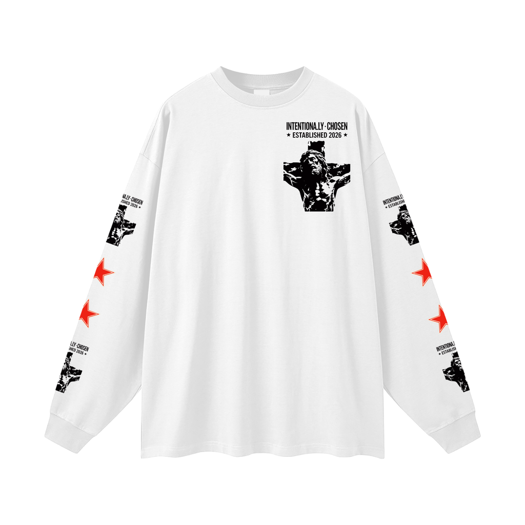 Oversized Unisex Long Sleeve T-Shirt
