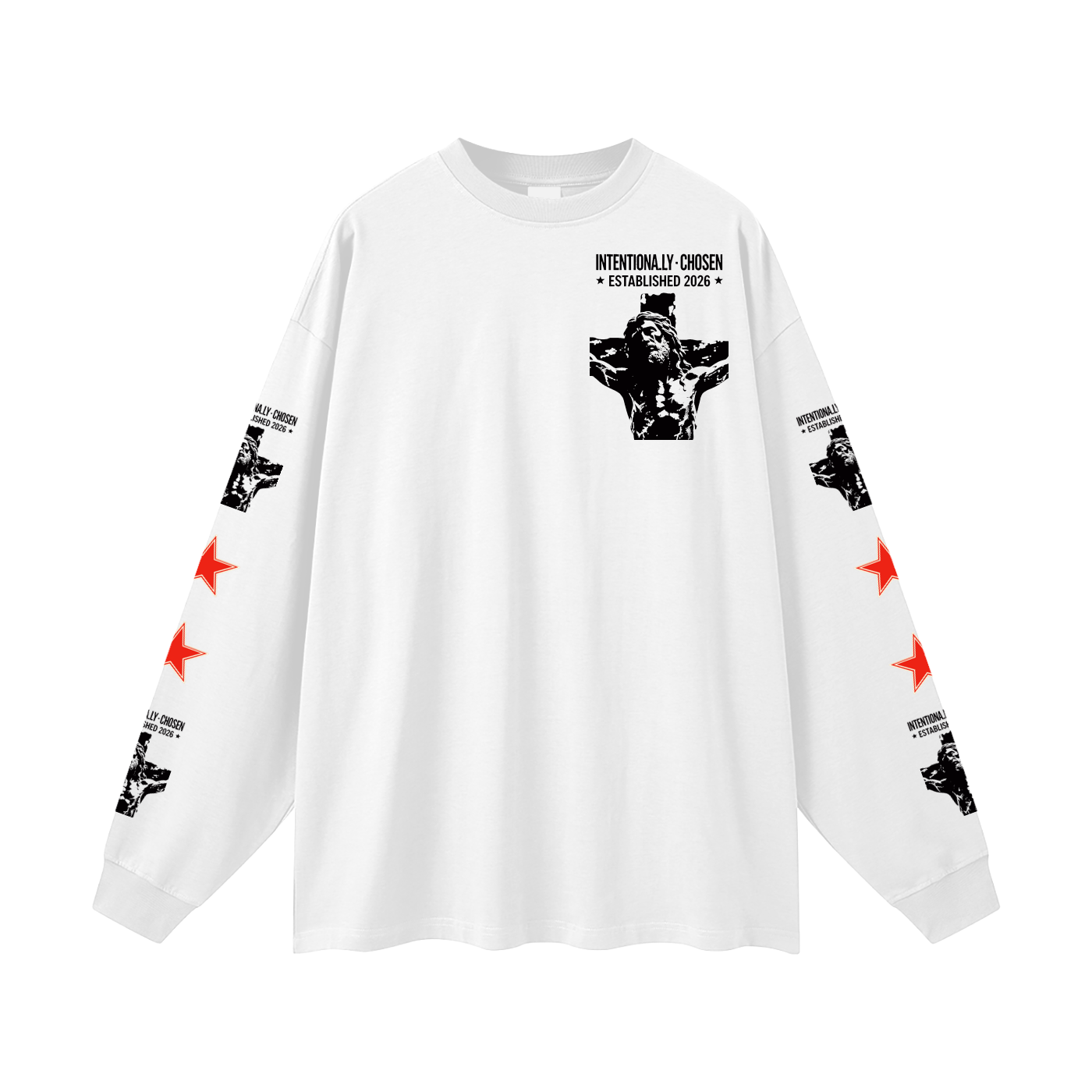 Oversized Unisex Long Sleeve T-Shirt