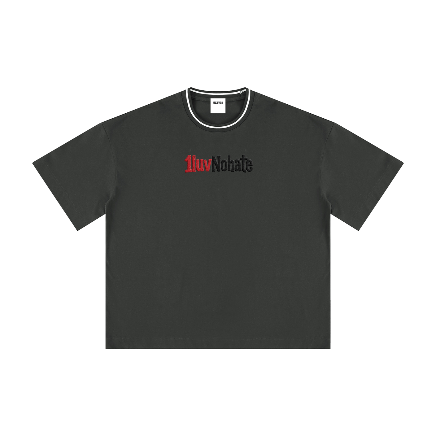 Unisex Boxy Ribbed T-Shirt