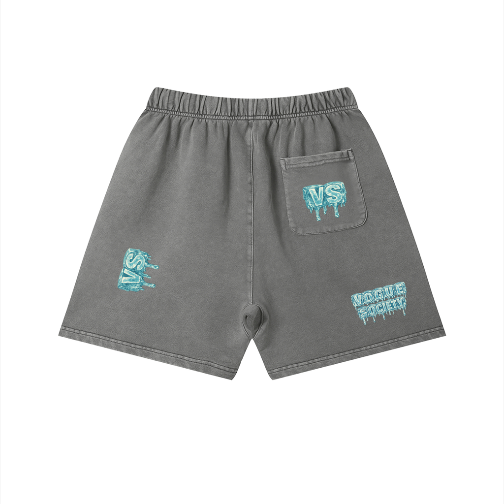 Unisex Vintage Wash Cotton Shorts