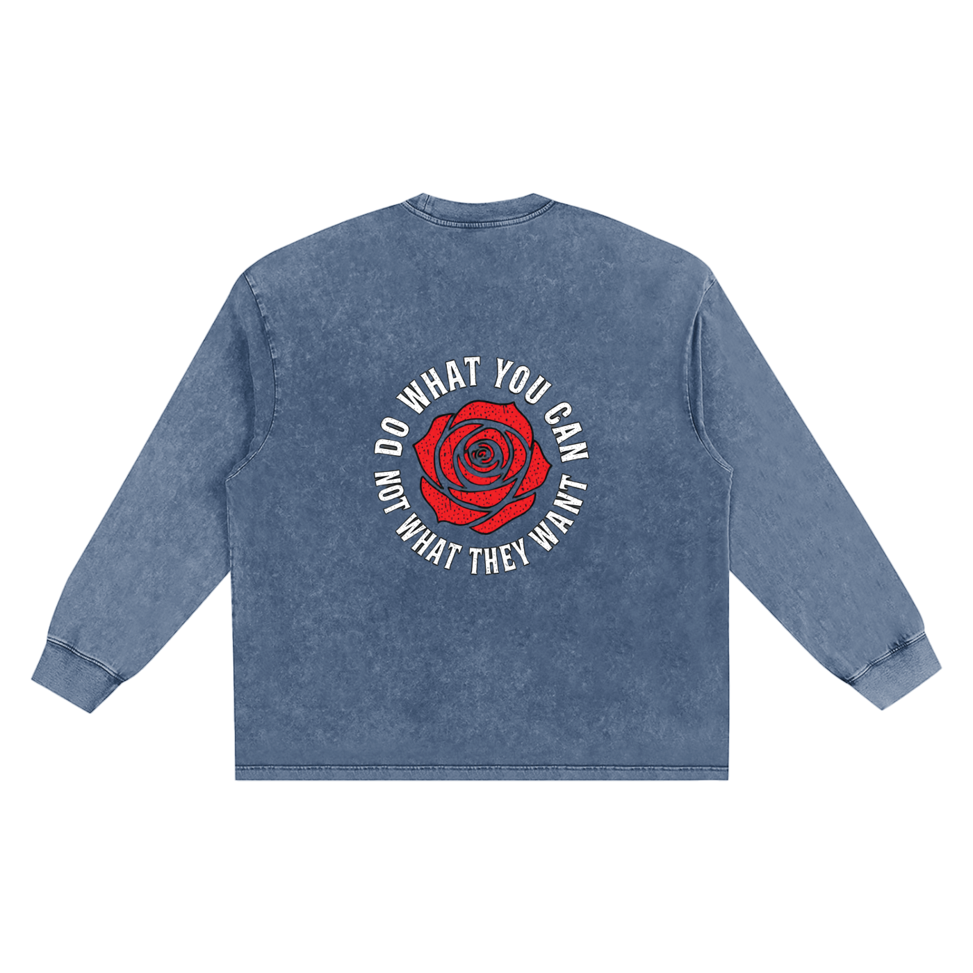 Snow Washed Frayed Edge T-Shirt
