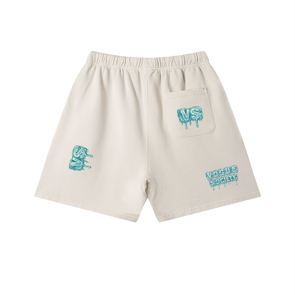 Unisex Vintage Wash Cotton Shorts