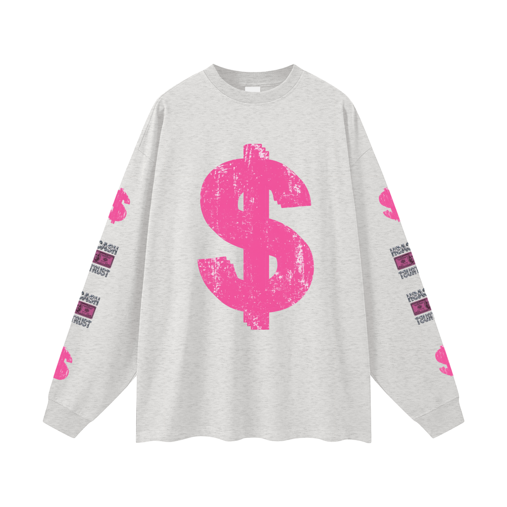 Oversized Unisex Long Sleeve T-Shirt