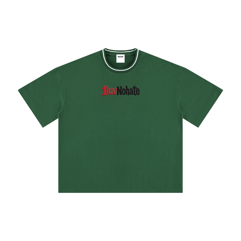 Unisex Boxy Ribbed T-Shirt