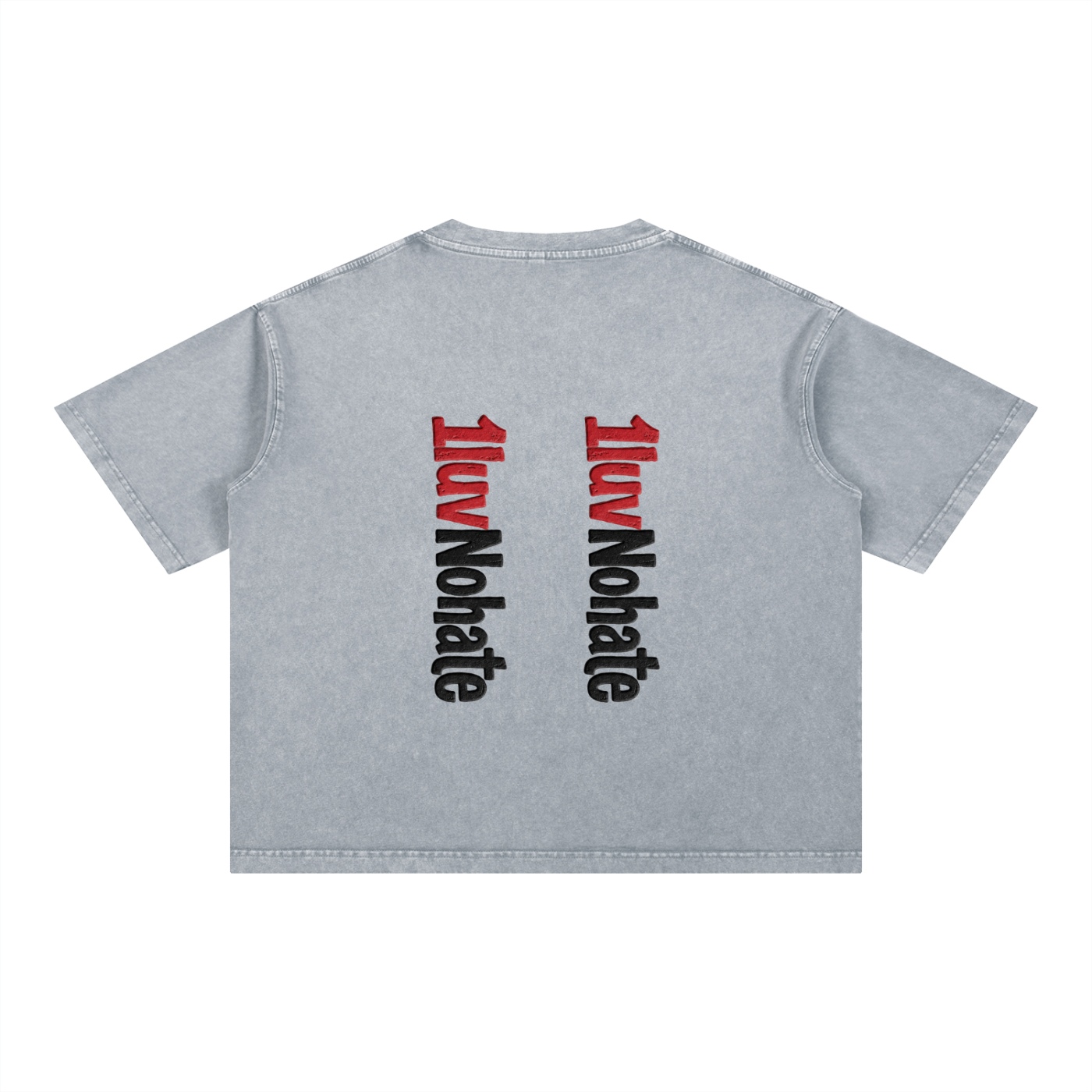 Mineral Wash Boxy Cotton T-Shirt