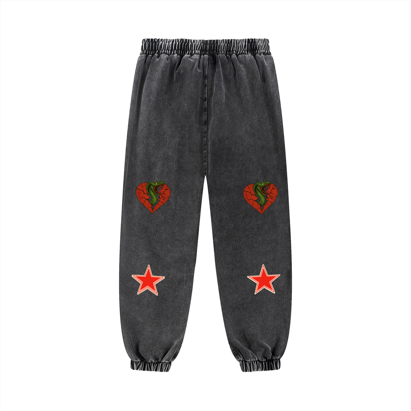 Snow Wash Jogged Sweatpants