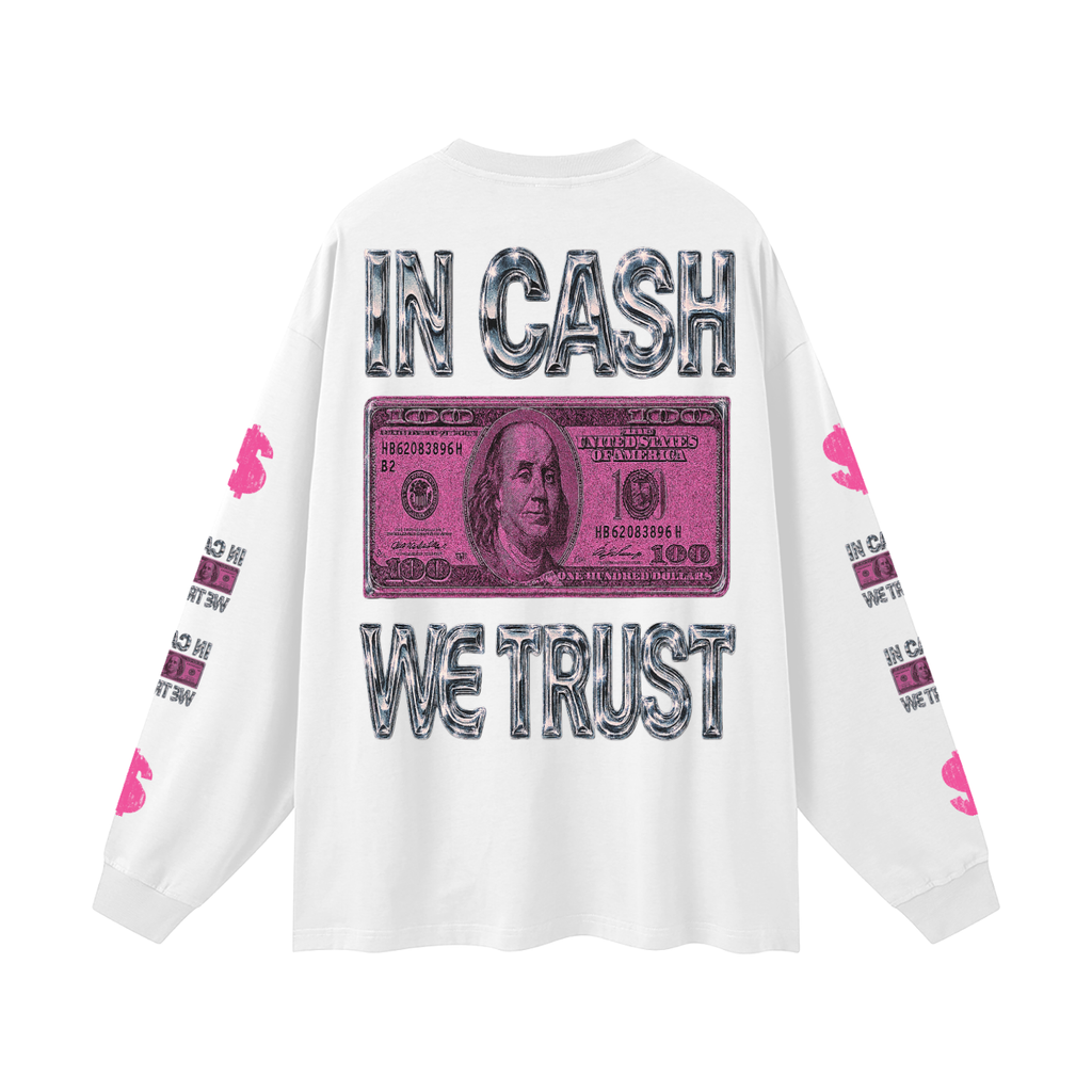 Oversized Unisex Long Sleeve T-Shirt