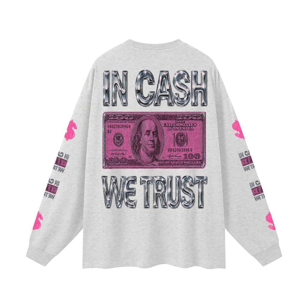 Oversized Unisex Long Sleeve T-Shirt