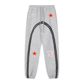 Sun Fade Contrast Tape Fleece Jogged Sweatpants