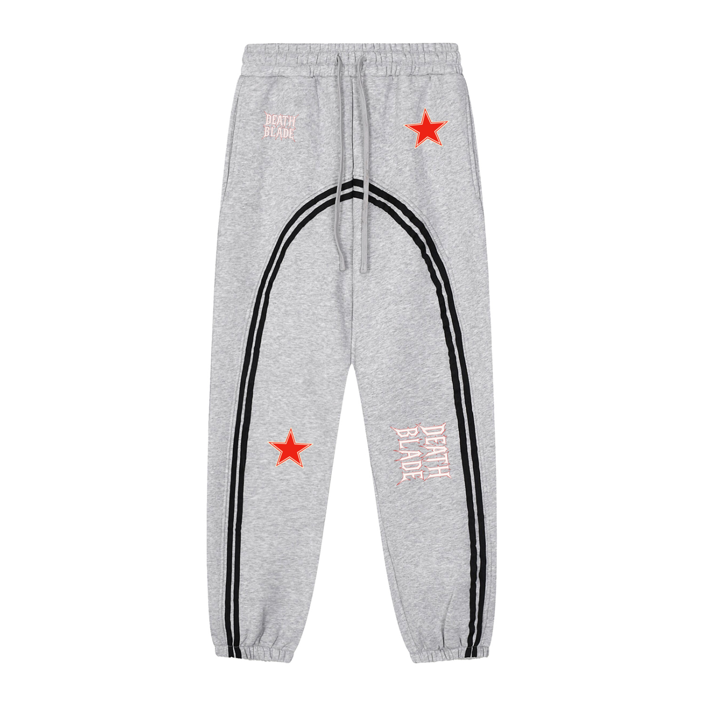 Sun Fade Contrast Tape Fleece Jogged Sweatpants