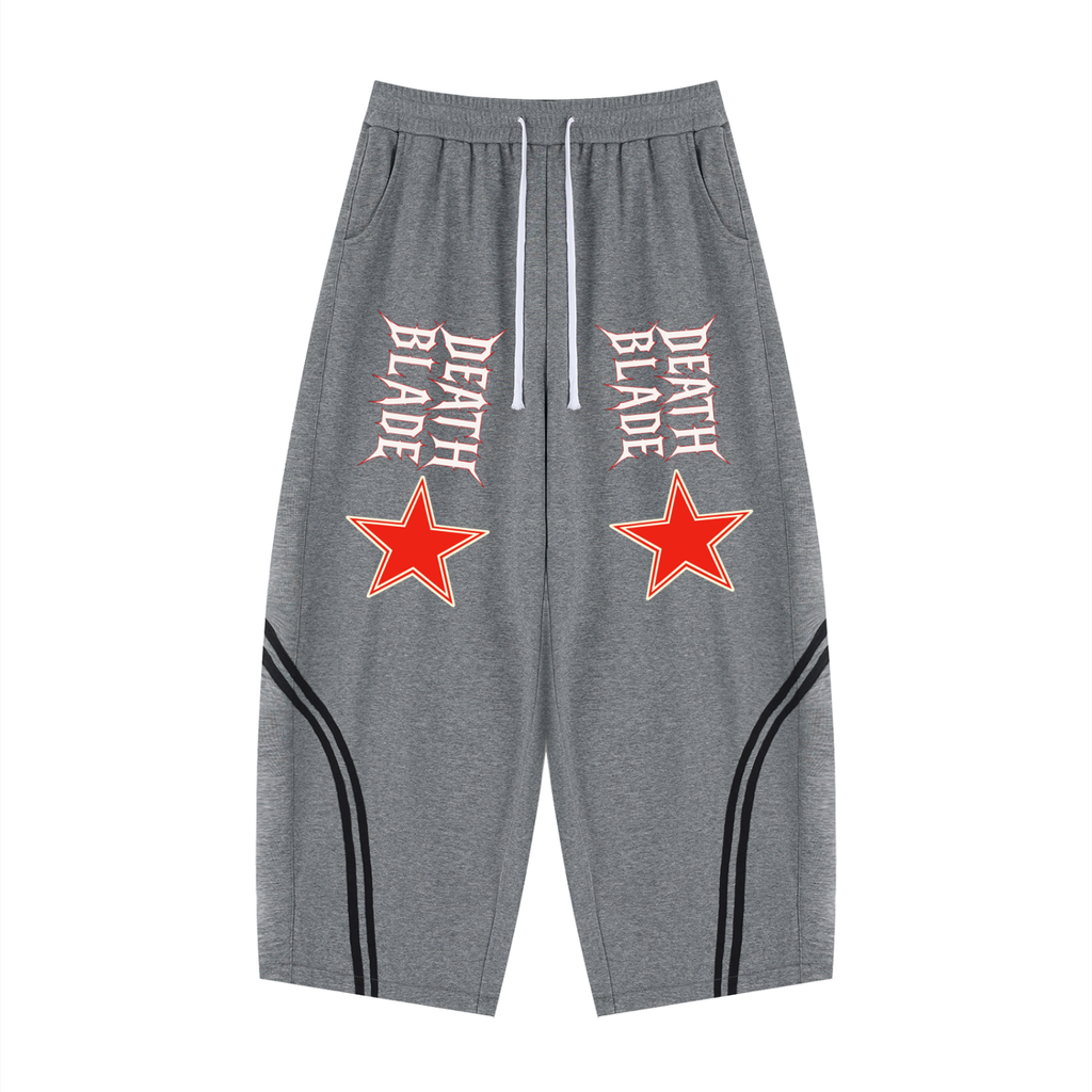 Unisex Wide Leg Piping Sweatpants