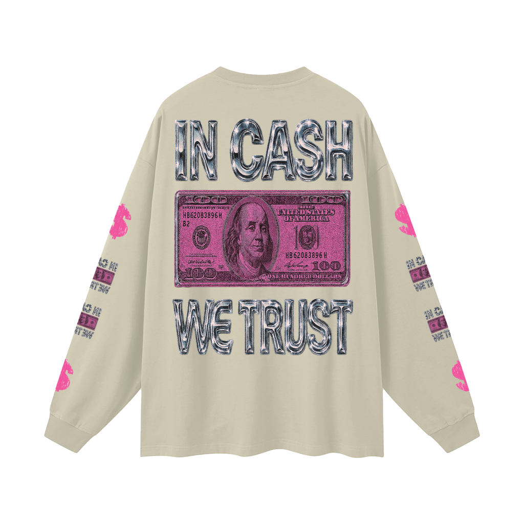 Oversized Unisex Long Sleeve T-Shirt