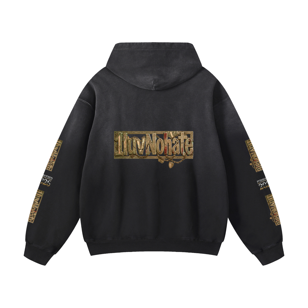 Heavyweight Sunfade Oversized Hoodie