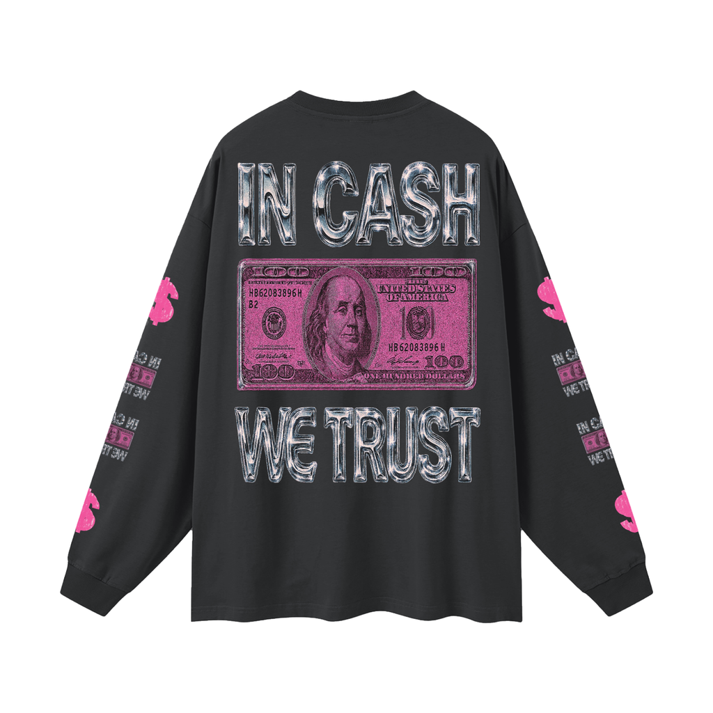 Oversized Unisex Long Sleeve T-Shirt