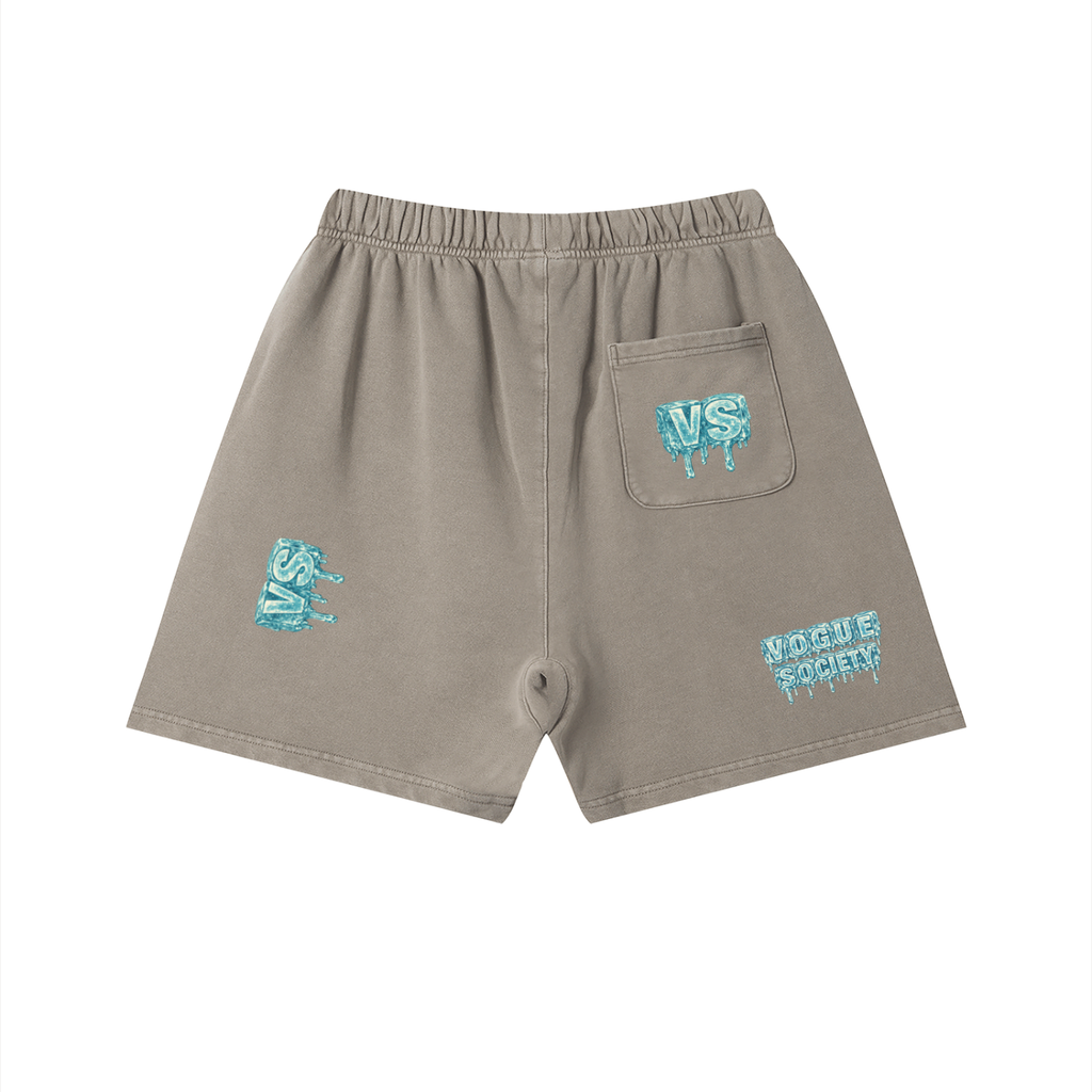 Unisex Vintage Wash Cotton Shorts