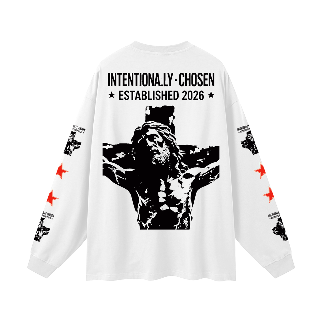 Oversized Unisex Long Sleeve T-Shirt