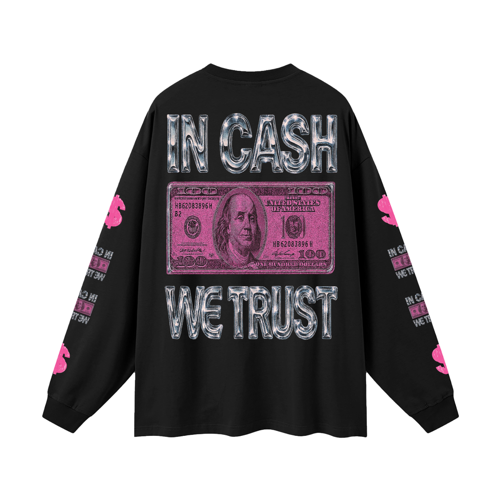 Oversized Unisex Long Sleeve T-Shirt