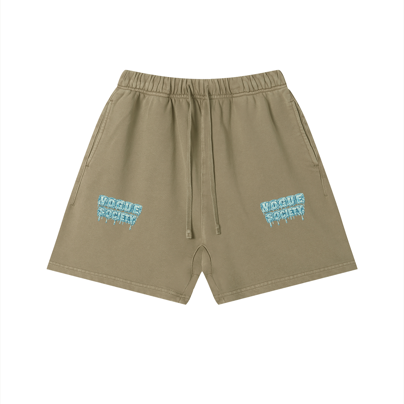 Unisex Vintage Wash Cotton Shorts