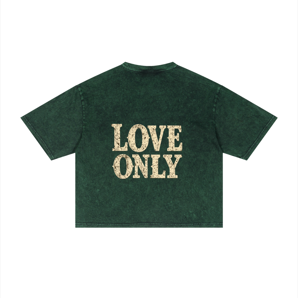 Unisex Mineral Wash Boxy T-Shirt