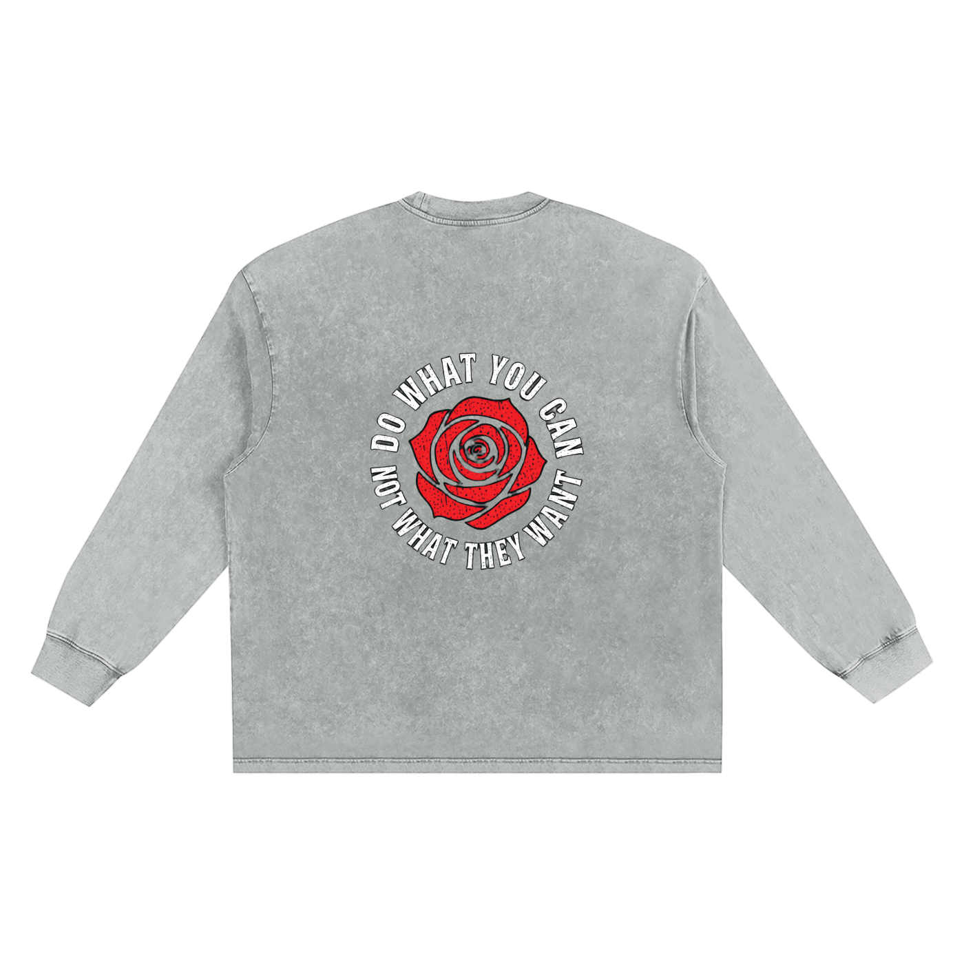 Snow Washed Frayed Edge T-Shirt
