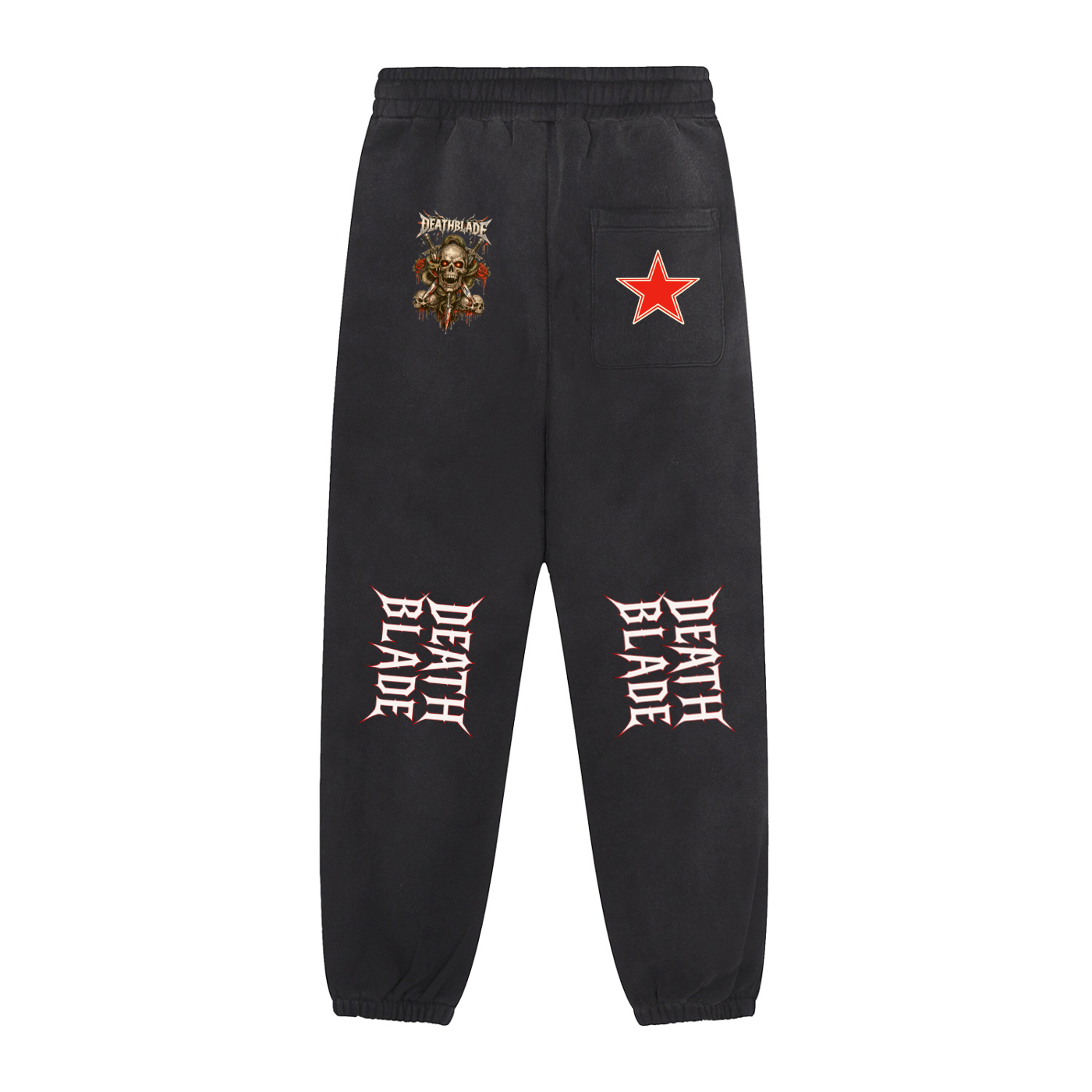 Sun Fade Contrast Tape Fleece Jogged Sweatpants