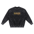 Snow Washed Hand-Frayed Sweatshirt