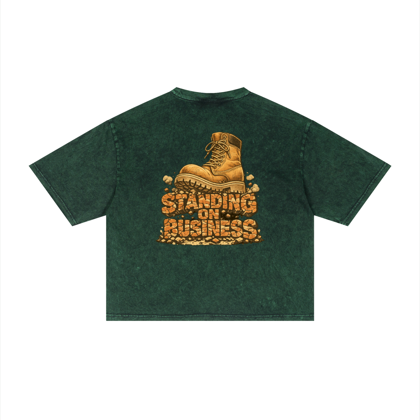 Unisex Mineral Wash Boxy T-Shirt