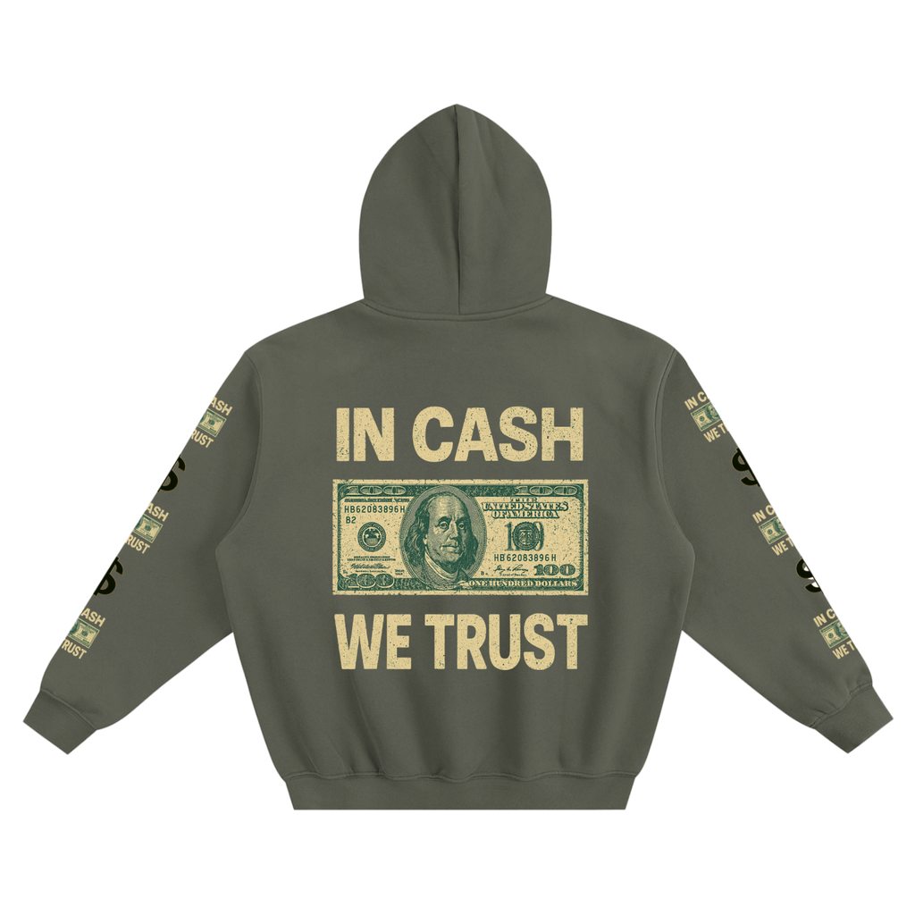 Fleeced Boxy Hoodie