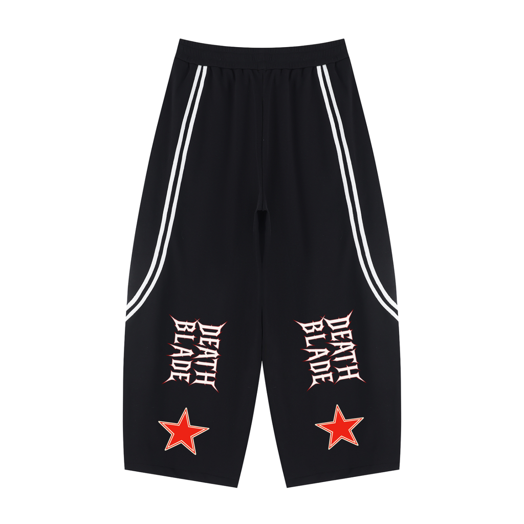 Unisex Wide Leg Piping Sweatpants