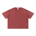 Mineral Wash Boxy Cotton T-Shirt