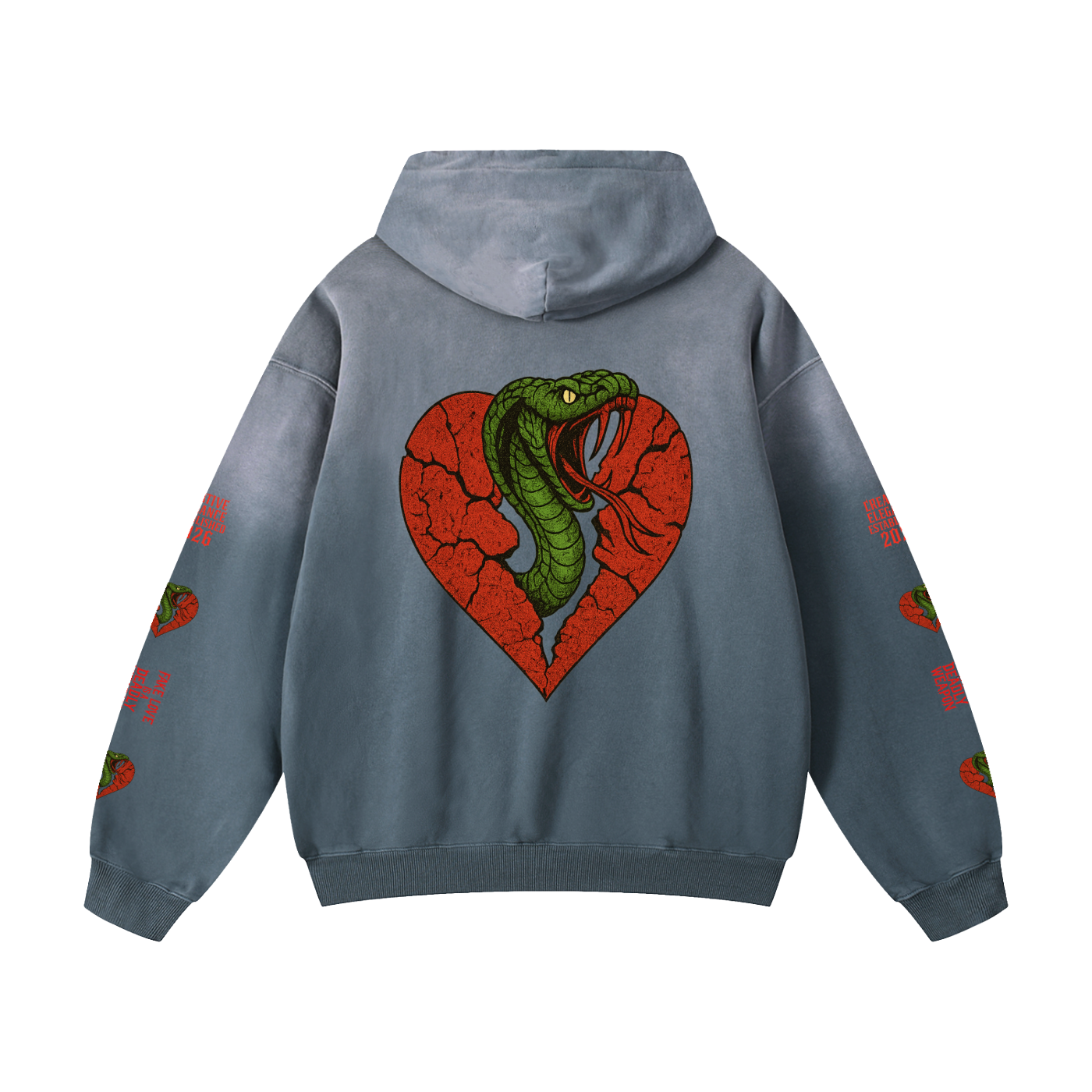 Heavyweight Sunfade Oversized Hoodie