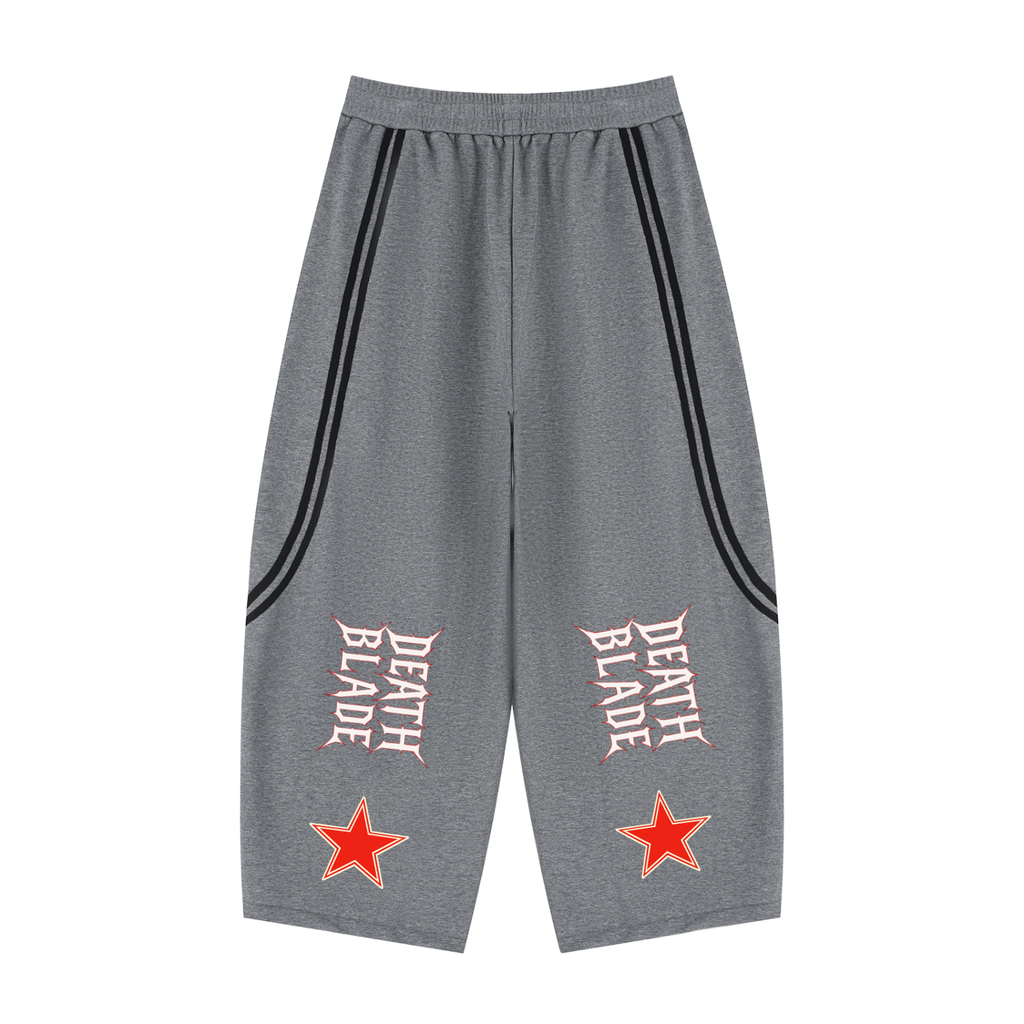 Unisex Wide Leg Piping Sweatpants
